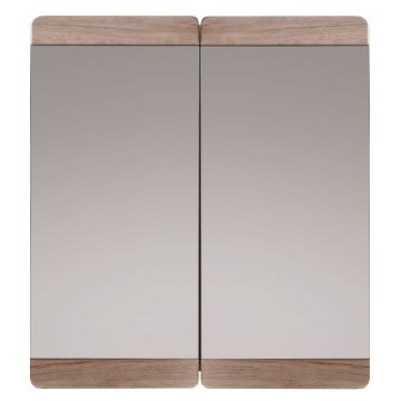 Spiegelschrank Malea | 65 x 15 x 70 cm | Design San Remo Oak Light