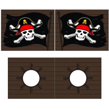 Bettzelt Karibische Piraten