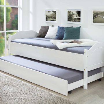 Bettkasten 200cm für Betten Interlink - weiß