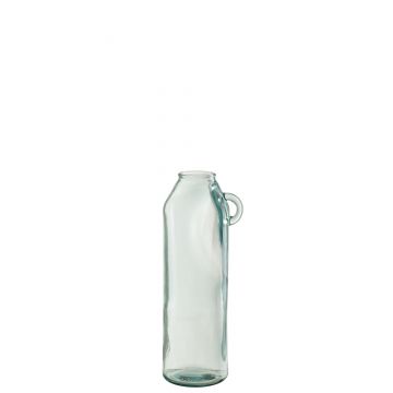 Vase henkel zylinder recyceltes glas large