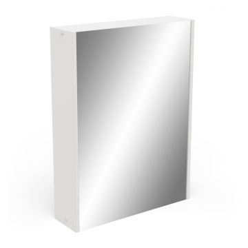 Spiegelschrank Coralie | 57,3 x 16,2 x 76,9 cm | Weiß