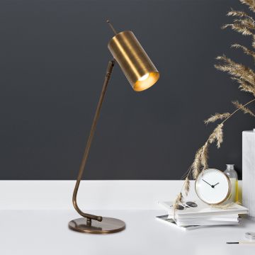 Moderne Tischlampe | Elegantes, raffiniertes Design | Vintage Farbe | 55cm hoch