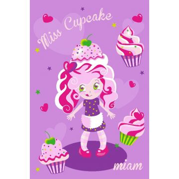 Teppich Girls - Miss Cupcake