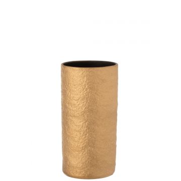 Vase gatsby keramik gold medium