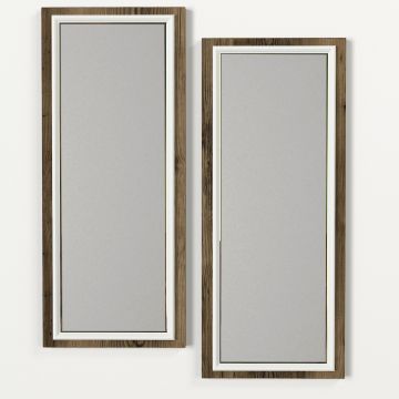 Tera Home Dekorativer Spiegel | 18mm Dicke | 29 Breite | Lydia Farbe