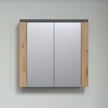 Spiegelschrank Follow | 79 x 20 x 78 cm | Artisan Oak