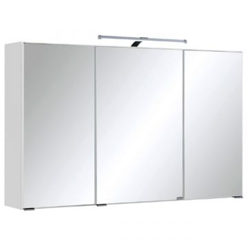 Spiegelschrank Cardiff | 100 x 20 x 64 cm | Weiß