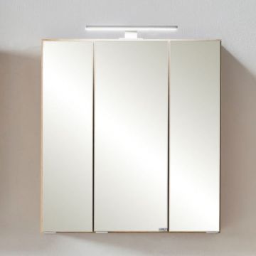 Spiegelschrank Varese | 60 x 20 x 64 cm | Weiß