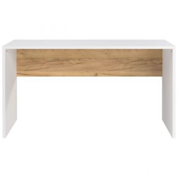 Schreibtisch Yannai | 140 x 60 x 75 cm | Oak White Design
