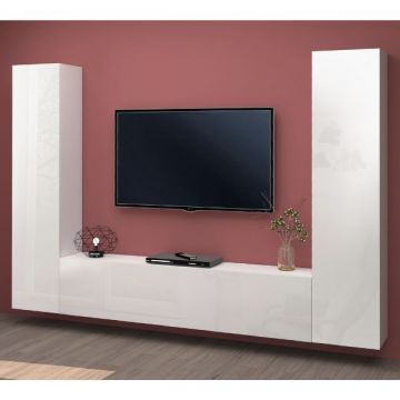 TV-Möbel-Set Natasha | TV-Möbel und Aufbewahrungsschränke | High Gloss White