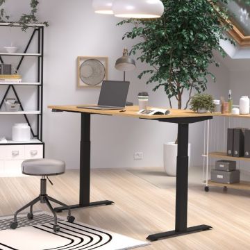 Schreibtisch Hermoso | 120 x 80 x 120 cm | Navarra Oak Design
