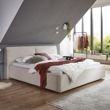 Doppelbett Mitoma | 160 x 200 cm | Design Beige
