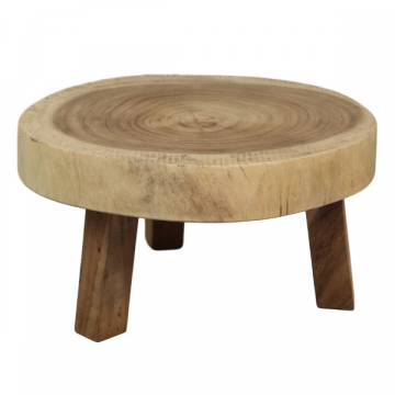 Tischplatte Diskur aus Munggur-Holz