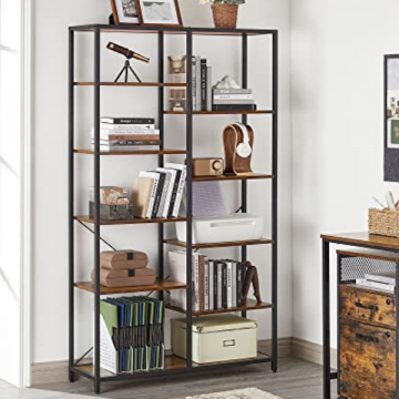 5-stöckiges Bücherregal - Industrieller Stil Display Rack für Home Office