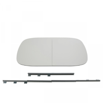 Ovaler Esstisch Niles - 160x100x2 cm - Weiß/Laminat 