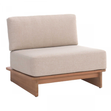 Sessel für Garten Djerba | 90 x 95 x 70 cm | Beige