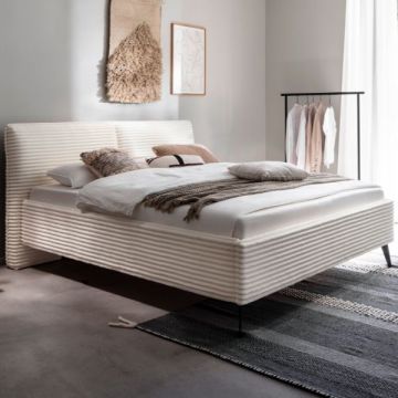 Doppelbett Rasmus | 160 x 200 cm | Hellbeige Design