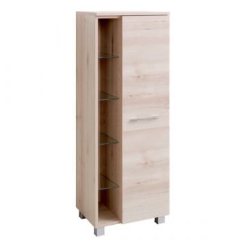 Badezimmerschrank Portofino | 45 x 35 x 122 cm | Beech Oak Design