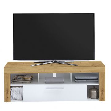 TV-Möbel Vidi 150 cm - Eiche alt/weiß