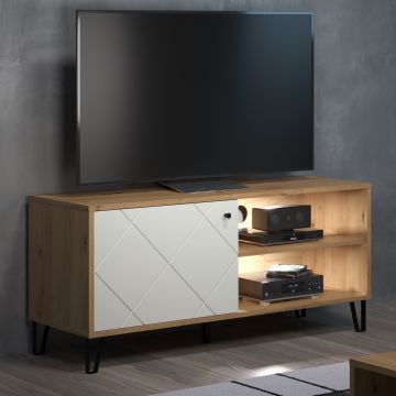 Touch TV-Schrank | 123 x 40 x 56 cm | Artisan Oak Dekor