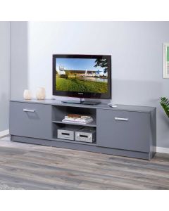 Tv-furniture Eden 180cm 2 Türen - graphitgrau