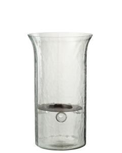 Kerzenhalter vernebelt glas transparent medium