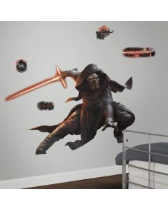 RoomMates Wandtattoo - Star Wars VII Kylo Ren mit leuchtendem Schwert