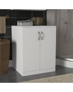 Wooden Art Bathroom Cabinet | Weiß | 18mm Dicke | Wandmontiert