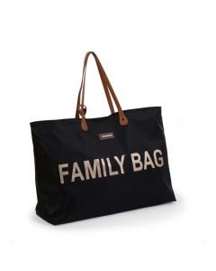 Wickeltasche Family Bag - schwarz/gold